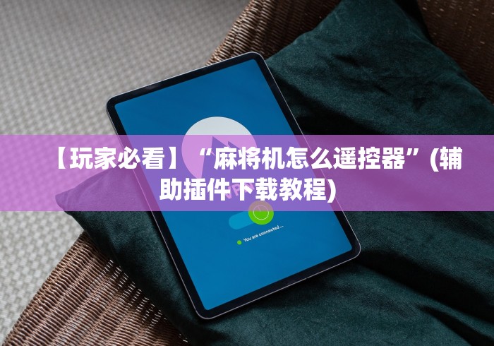 7分钟揭秘新麻将机遥控器(助赢神器通用版) 7分钟揭秘新麻将机遥控器(助赢神器通用版)