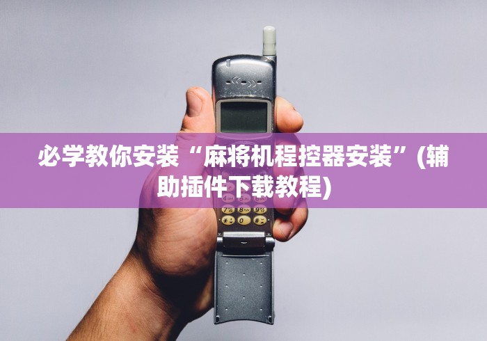 玩家必看攻略“麻将机控牌器操作”(原来确实是有插件) 