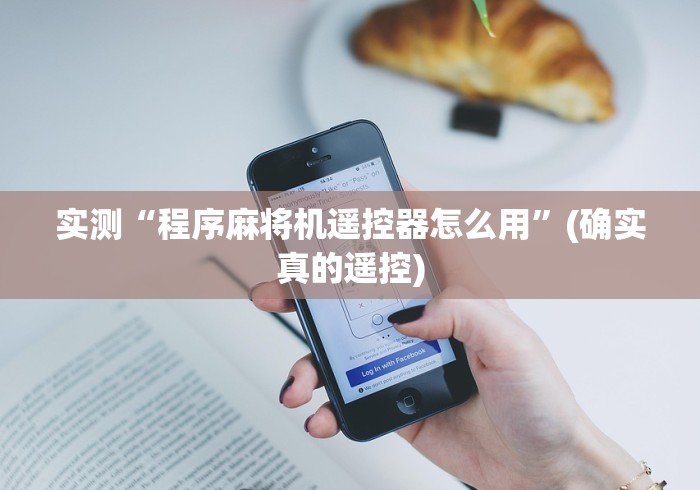 实测“程序麻将机遥控器怎么用”(确实真的遥控)