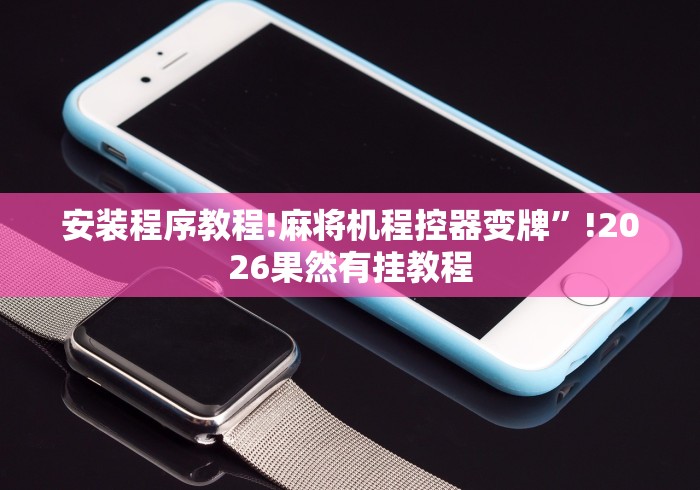 安装程序教程!麻将机程控器变牌”!2026果然有挂教程