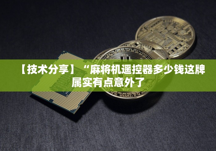 实测工具“自助麻将机程控器”—专业师傅带你了解(详细教程)