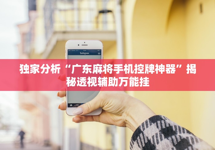 独家分析“广东麻将手机控牌神器”揭秘透视辅助万能挂 独家分析“广东麻将手机控牌神器”揭秘透视辅助万能挂