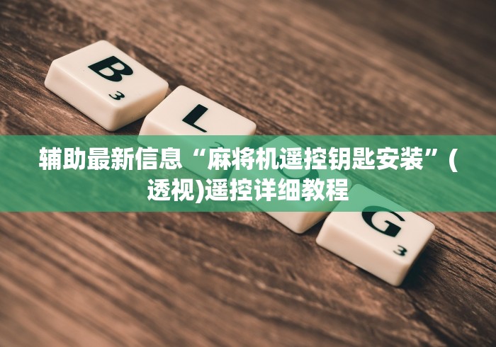辅助最新信息“麻将机遥控钥匙安装”(透视)遥控详细教程