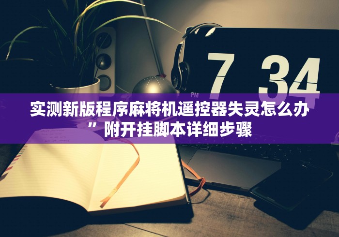 实测新版程序麻将机遥控器失灵怎么办”附开挂脚本详细步骤