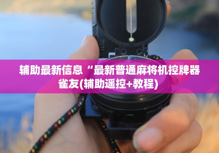 辅助最新信息“最新普通麻将机控牌器雀友(辅助遥控+教程) 