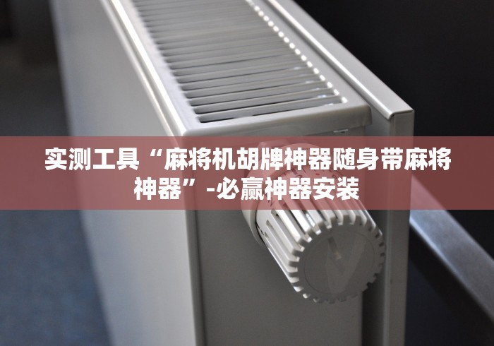 实测工具“麻将机胡牌神器随身带麻将神器”-必赢神器安装