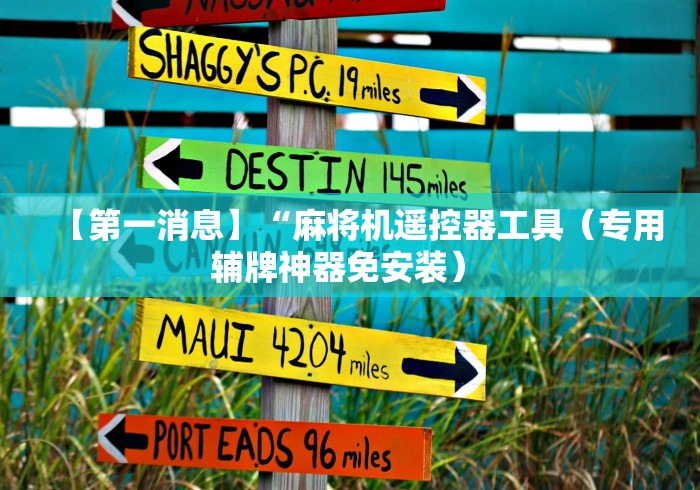 【第一消息】“麻将机遥控器工具（专用辅牌神器免安装） 