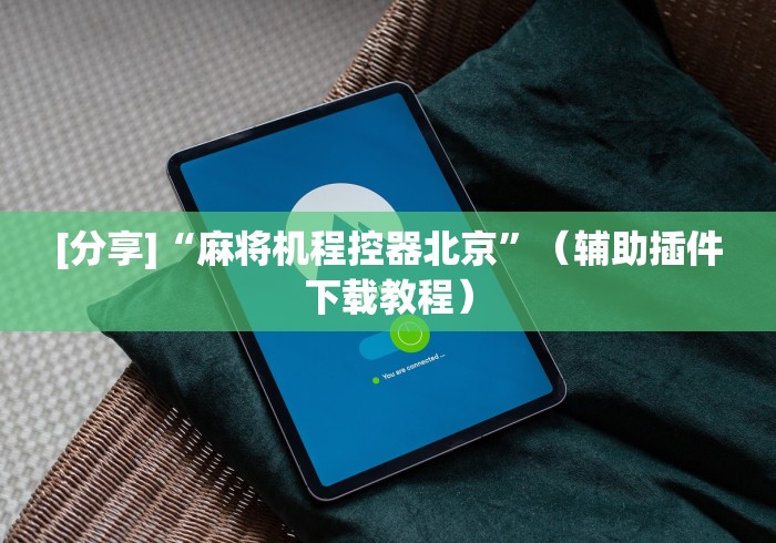 [分享]“麻将机程控器北京”（辅助插件下载教程）