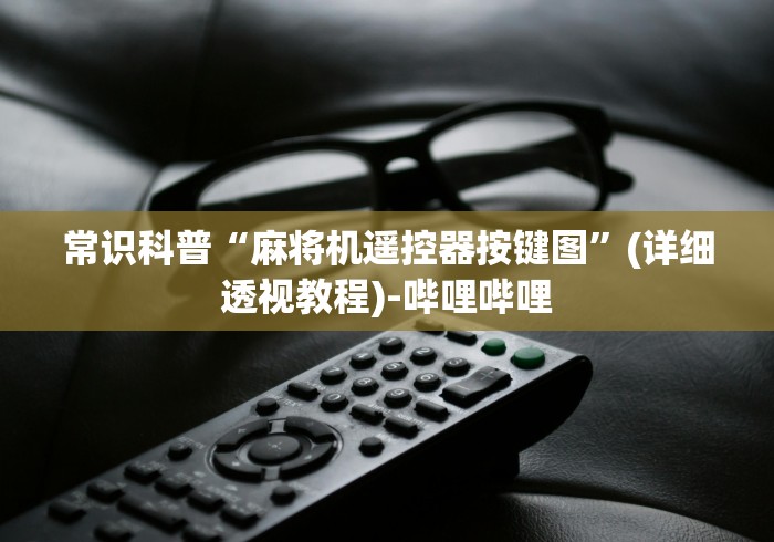 常识科普“麻将机遥控器按键图”(详细透视教程)-哔哩哔哩