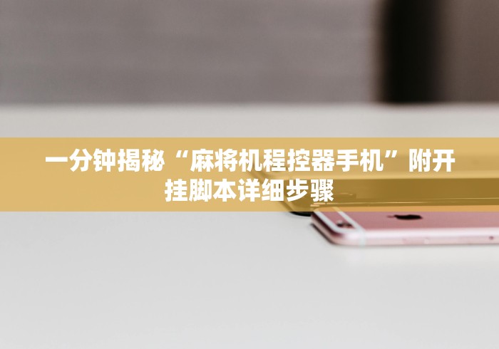 一分钟揭秘“麻将机程控器手机”附开挂脚本详细步骤