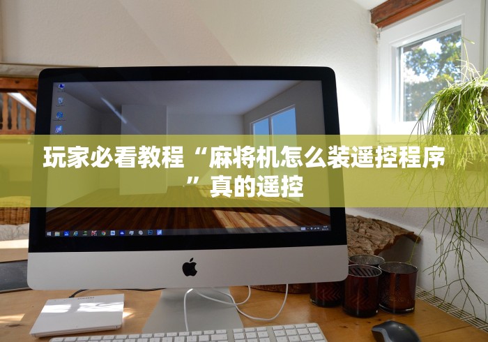 玩家必看教程“麻将机怎么装遥控程序”真的遥控