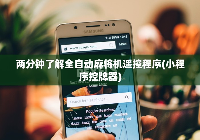 两分钟了解全自动麻将机遥控程序(小程序控牌器) 两分钟了解全自动麻将机遥控程序(小程序控牌器)