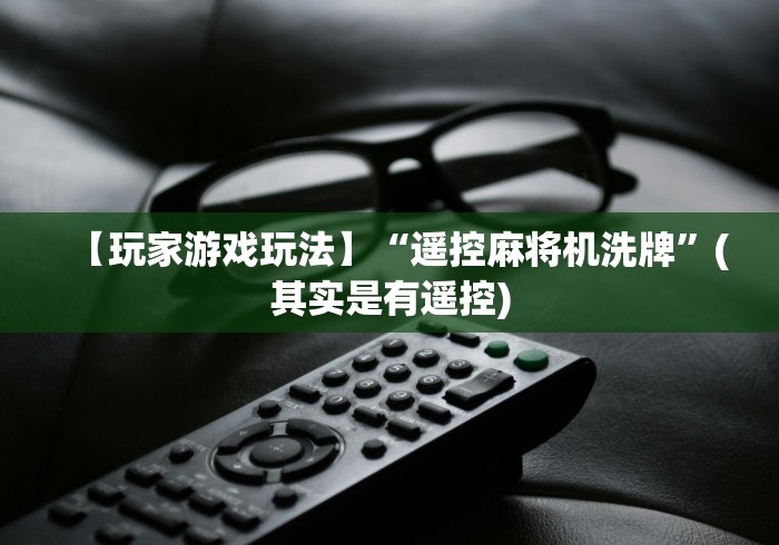 玩家辅助神器:“麻将机程控器破解换骰子”(果然有遥控) 