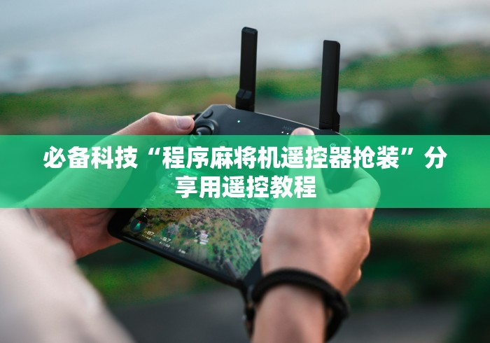 必备科技“程序麻将机遥控器抢装”分享用遥控教程 必备科技“程序麻将机遥控器抢装”分享用遥控教程