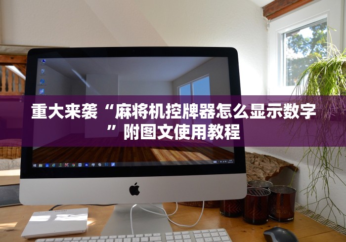 重大来袭“麻将机控牌器怎么显示数字”附图文使用教程