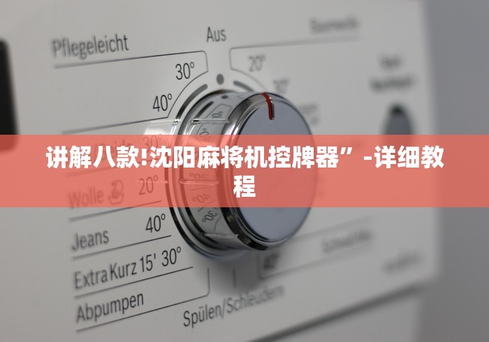 讲解八款!沈阳麻将机控牌器”-详细教程 讲解八款!沈阳麻将机控牌器”-详细教程