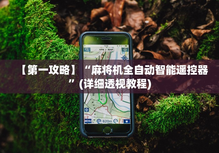 【第一攻略】“麻将机全自动智能遥控器”(详细透视教程)