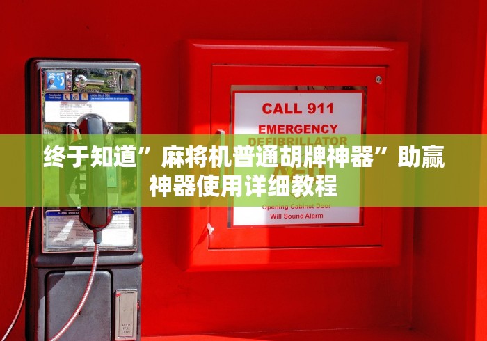 终于知道”麻将机普通胡牌神器”助赢神器使用详细教程 终于知道”麻将机普通胡牌神器”助赢神器使用详细教程