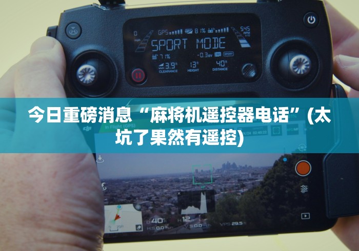 今日重磅消息“麻将机遥控器电话”(太坑了果然有遥控)